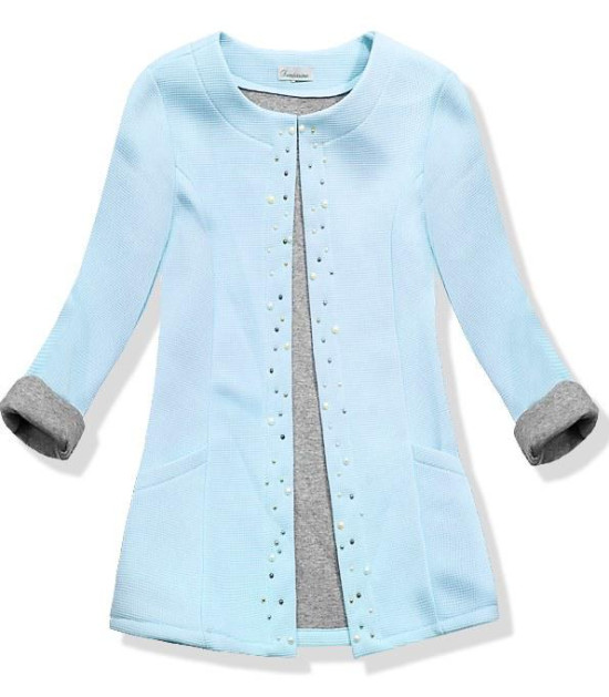 Baby blue sako 8015-8
