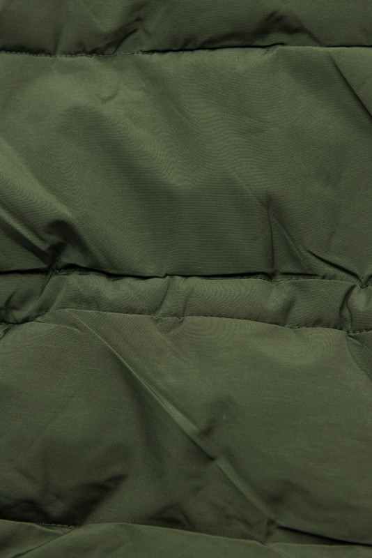 Khaki-béžová zimná bunda
