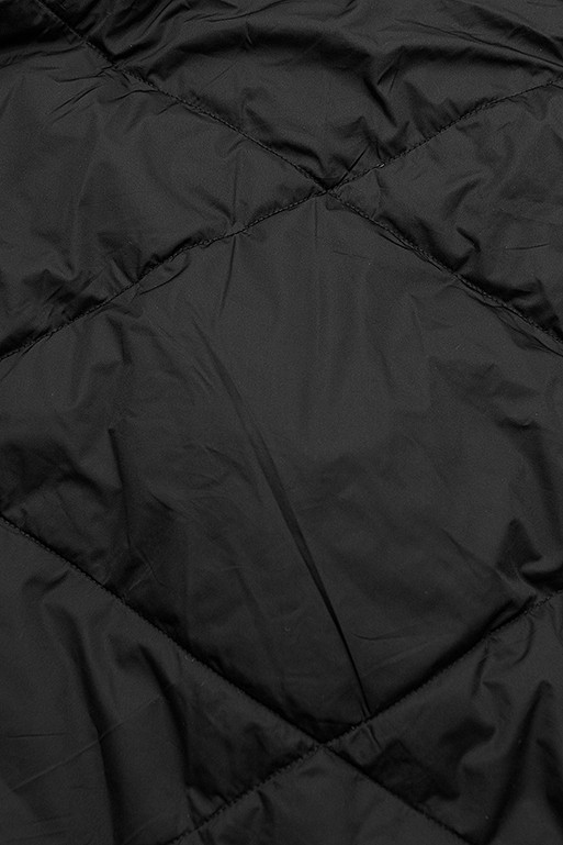 Predĺžená obojstranná parka žltá/čierna