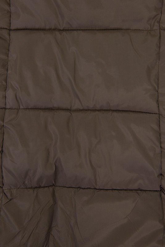 Zimná dámska bunda FASHION teplá hnedá