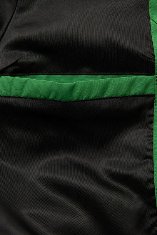 Ľahká prechodná parka FASHION zelená