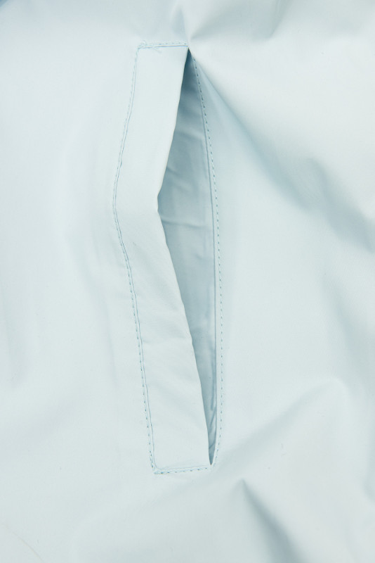 Obojstranná prechodná bunda svetlomodrá/baby blue