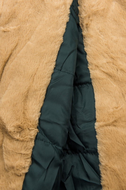Zelená parka na obdobie jeseň/zima