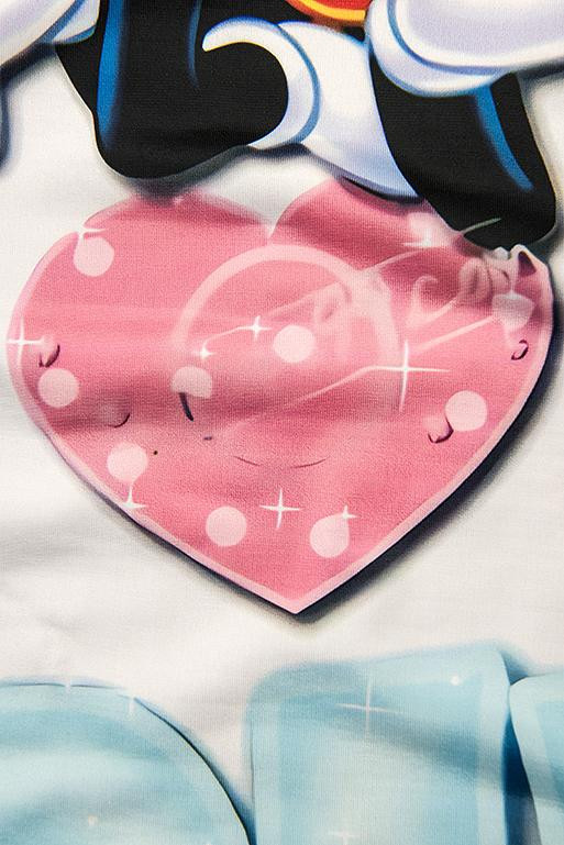 Ružové šaty I LOVE YOU