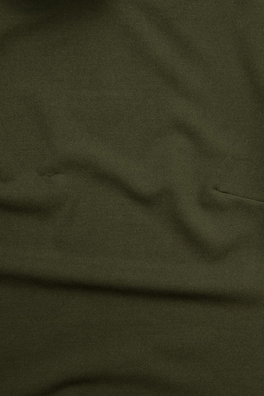 Khaki top s dlhými rukávmi