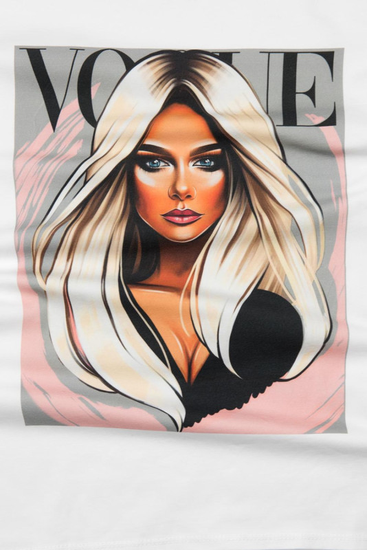 Biele tričko Barbie