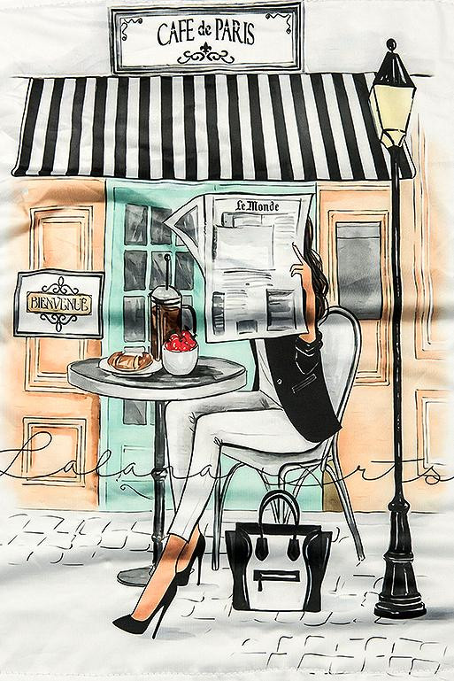 Červené šaty Cafe de Paris