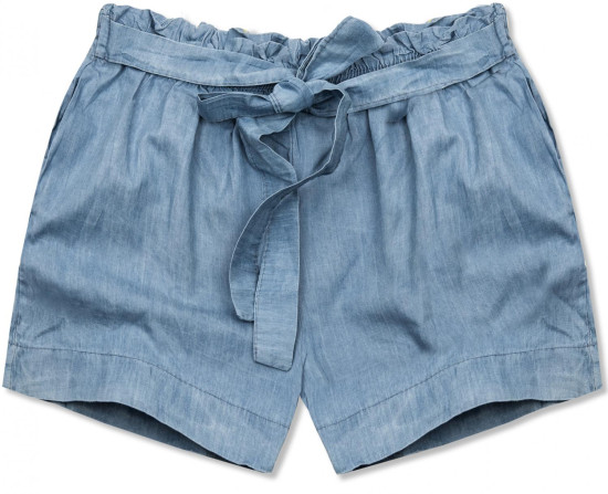 Bavlnené jeans modré šortky