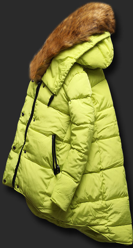 Limetková neo bunda 80125