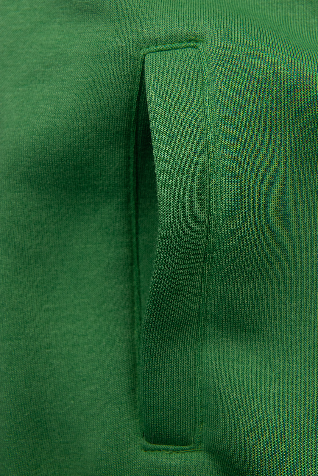 Zelená bejzbalová mikina