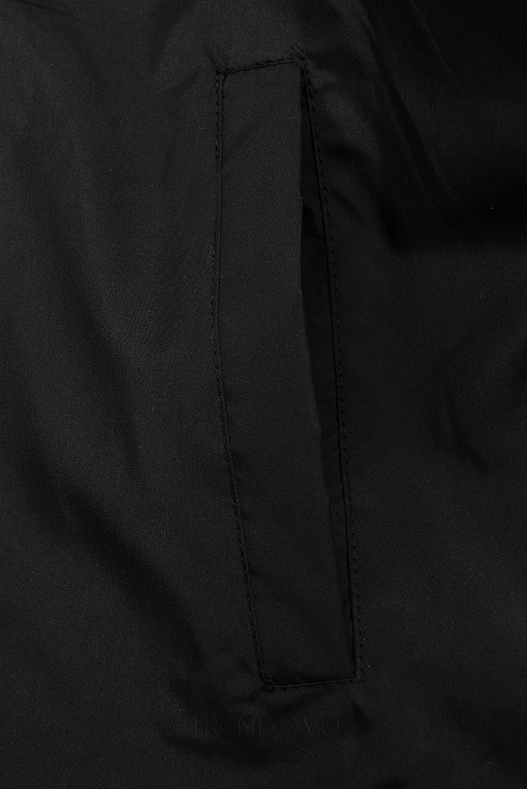 Obojstranná prechodná bunda čierna
