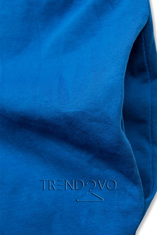 Tunika/Šaty s potlačou v kobaltovej farbe