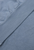 Jeans modré ležérne teplákové šaty