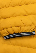 Žltá ľahká obojstranná bunda