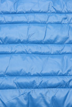 Modrá krátka obojstranná bunda
