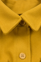 Horčicovožltý ľahký plášť