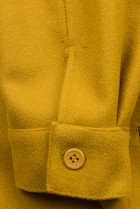 Horčicovožltý ľahký plášť