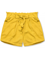 Žlté letné šortky