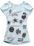 Baby blue tričko 1210