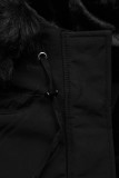 Parka na zimu čierna/čierna