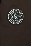 Dámska multifunkčná bunda 3 v 1 - tmavohnedá