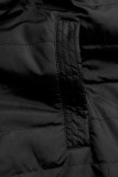 Prechodná parka obojstranná khaki/čierna