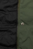 Prechodná parka obojstranná khaki/čierna