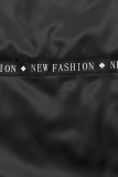 Čierna parka FASHION