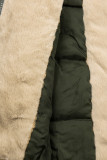 Army zelená parka na obdobie jeseň/zima