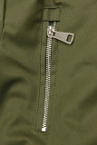 Khaki parka s vyberateľným plyšovým futrom