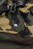 Army parka s kožušinovým lemom