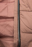 Staroružová zimná bunda na zips