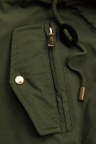 Khaki-mustard obojstranná parka