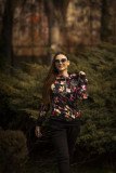 Tepláková súprava so vzorom ibištekov