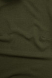 Khaki top s dlhými rukávmi