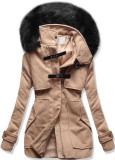 Plášť s prackami 8948 CAMEL