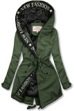 Ľahká prechodná parka FASHION khaki