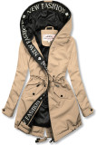 Ľahká prechodná parka FASHION béžová