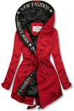 Ľahká prechodná parka FASHION červená