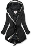 Čierna parka FASHION
